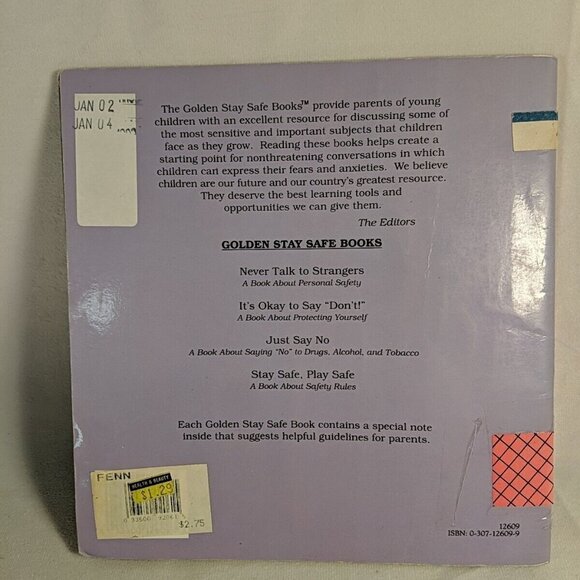 Golden Look-Look Bks.: Never Talk to Strangers by Irma Joyce and Golden Books - Picture 4 of 8